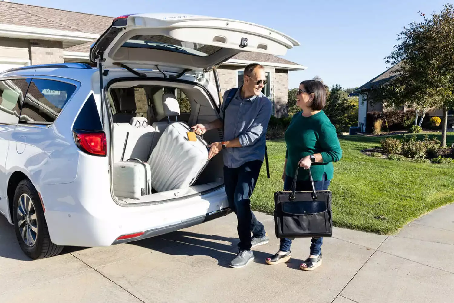 Chrysler Pacifica trunk organizer